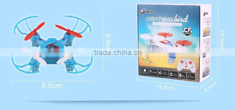 2.4G 4CH 6axis gyro mini RC UFO headless quadcopter