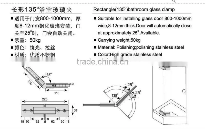glass mounting hardware