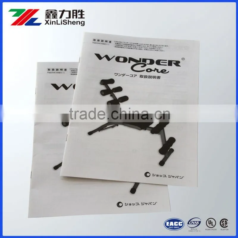 High quality fashion professional perfect binding Catalog Printing