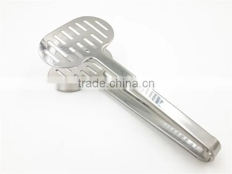 Plastic metal tong