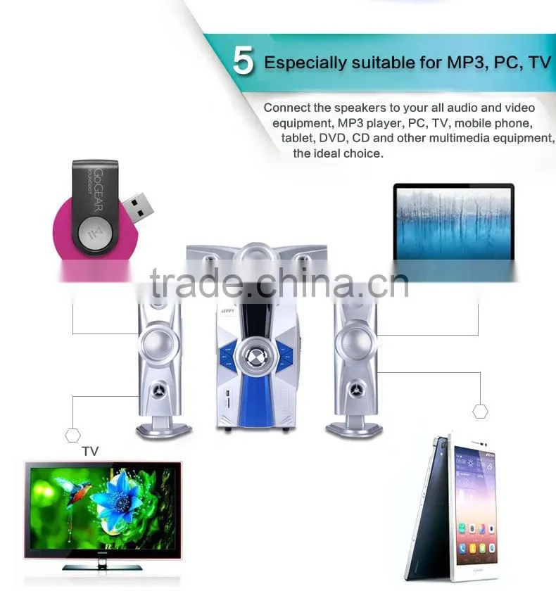 2015 Professional super bass natural Subwoofer speaker