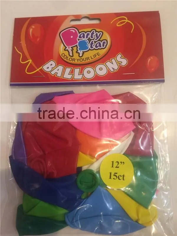 Birthday party balloon