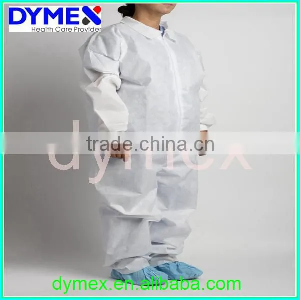 Disposable Surgical Non Woven Fabric Coveralls without hoods and shoecover