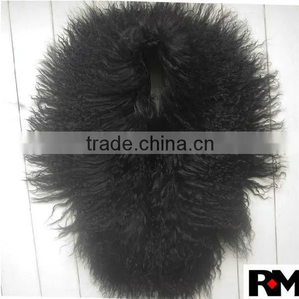 Factory Direct Sell Tibet Fur Skin Collar Tibetan fur collar