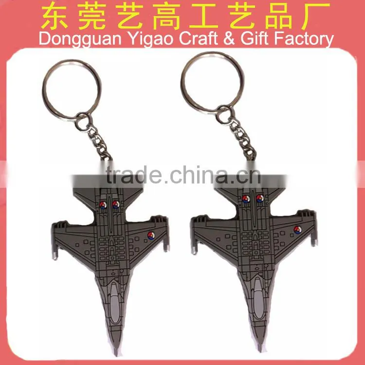 China Factory custom anime keychain/plastic 3d cartoon key chain