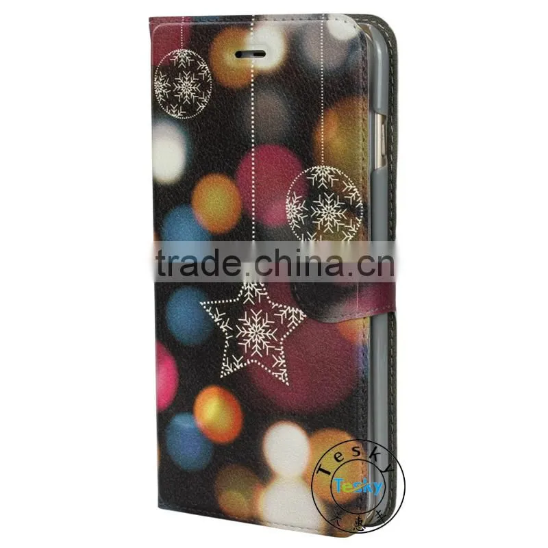 Leather pattern phone case for iphone 6 plus