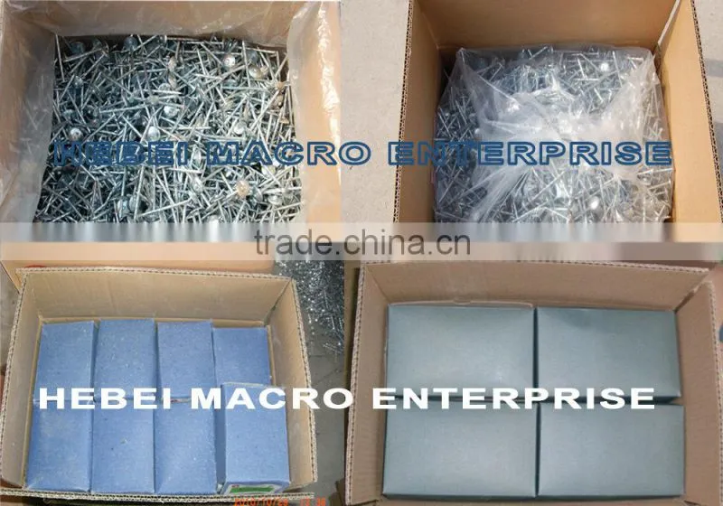 GALVANIZED UMBRELLA HEAD ROOFING NAILS FOR KENYA MARKET