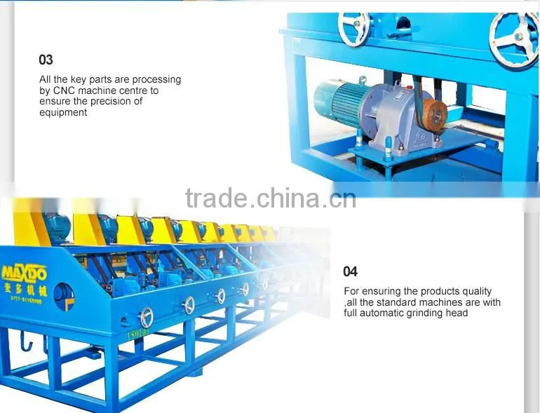 Decorative stainless steel square pipe polishing machine