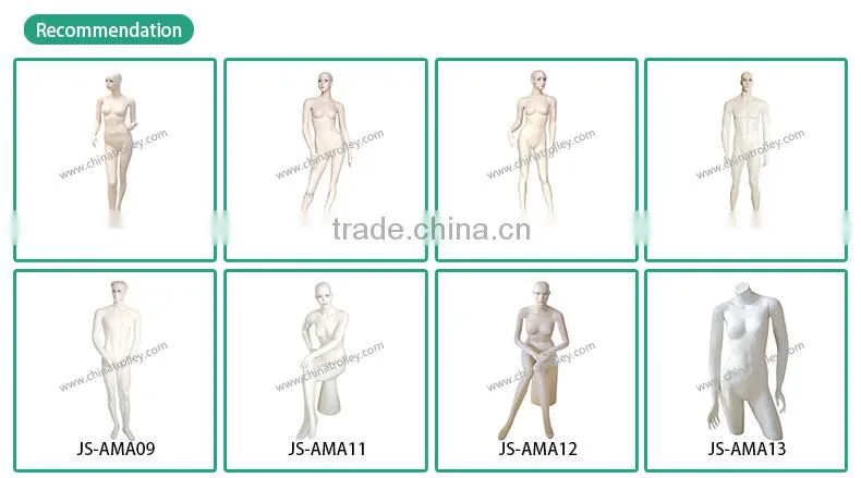 Fabric covered PU half-body female tailoring mannequin