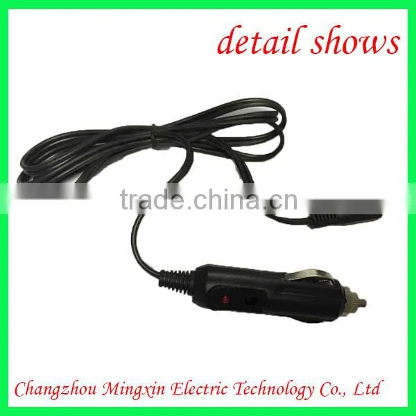 car cigarette lighter replacement with switch extension cable