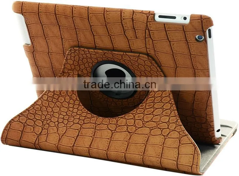 Hot Selling Compact Folio Leather Protective Case for iPad/iPad 3.4.5 Leather Case