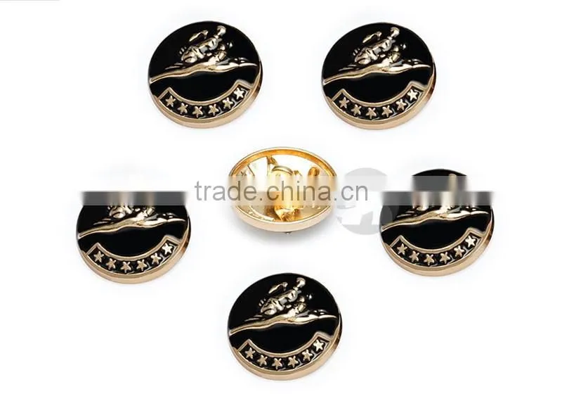 High Grade Cheaper Dome Shape Custom Metal Button