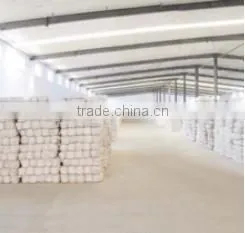 raw white semi dull 100% spun yarn polyester spun yarn