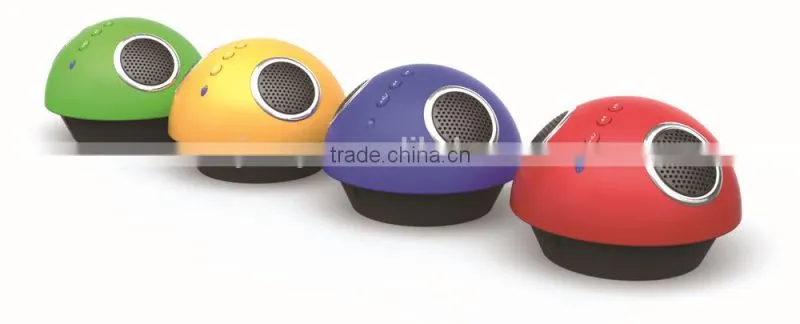2015 HOT Car Kit Round Mini Speaker Bluetooth