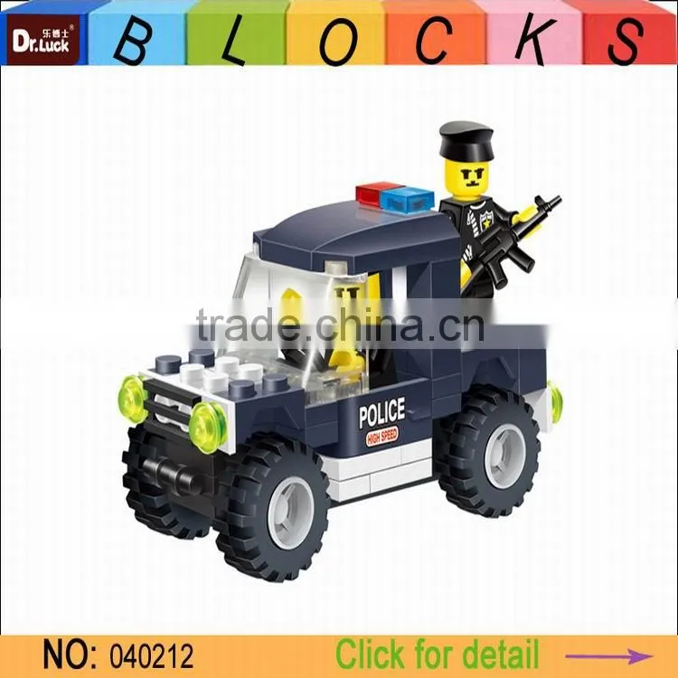 Block direct from china birthday gifts for child Super police block set