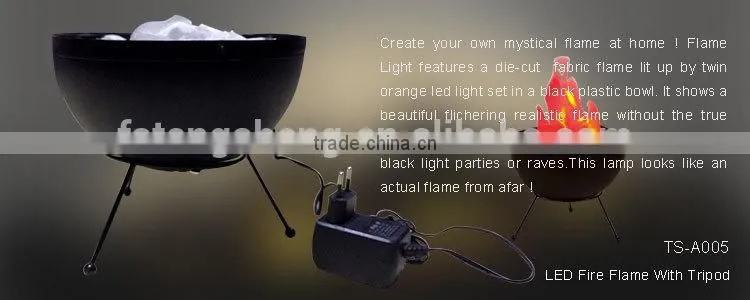 Centerpieces for wedding flame effect light artificial fire flame