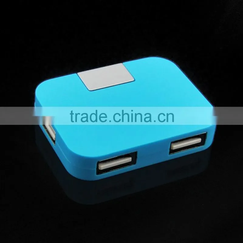 Wholesale mini 4 port 2.0 hub computer mouse usb hub