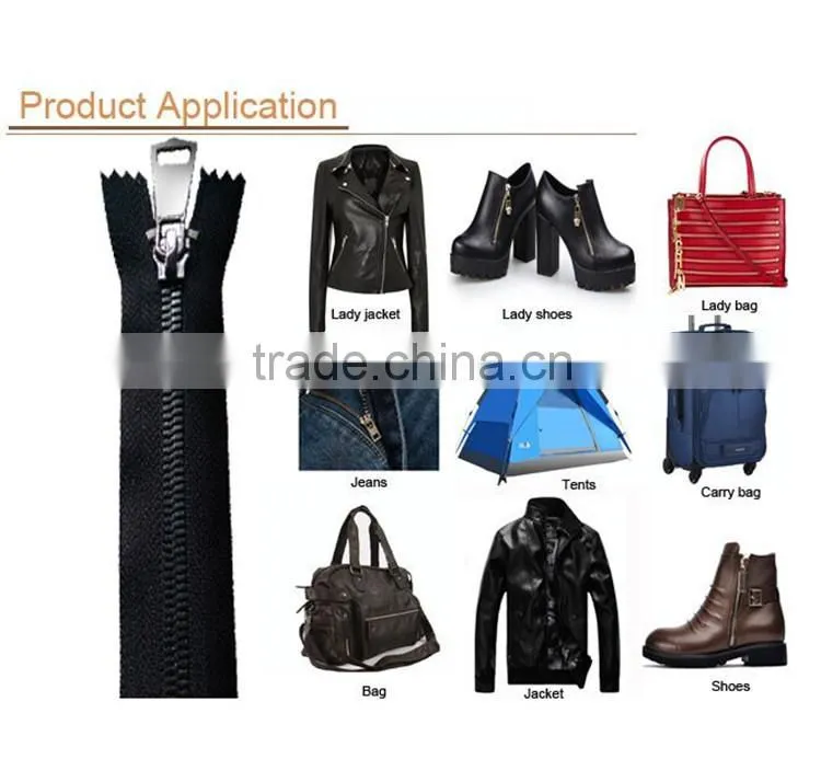 New arrival special nylon zipper , adhesive nylon zipper
