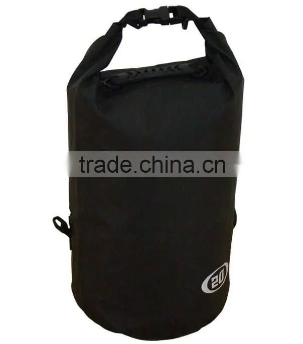 Tactical solid color waterproof pvc dry bag for outdoor sport