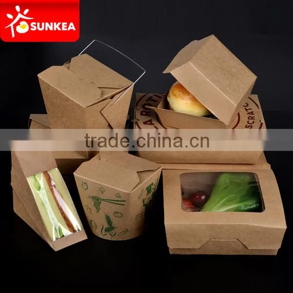 Paper noodle boxes, safe food container, china alibaba paper boxes supplier