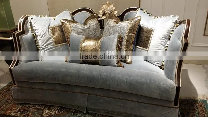 woven technics and plain style velvet fabric for sofa