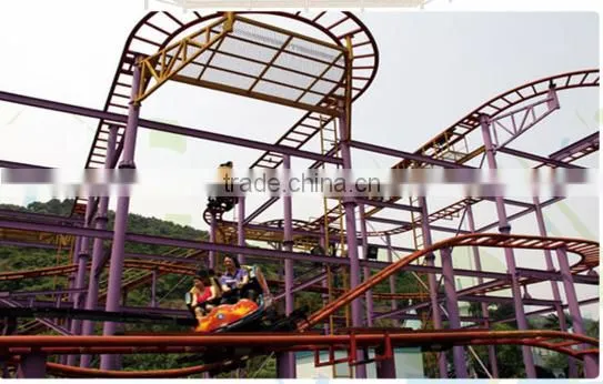 24-seat large three-ring roller coaster