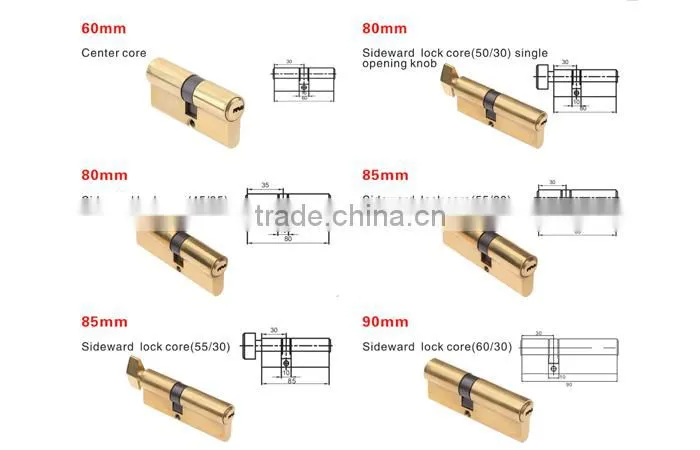 Building Door Handle and Lock