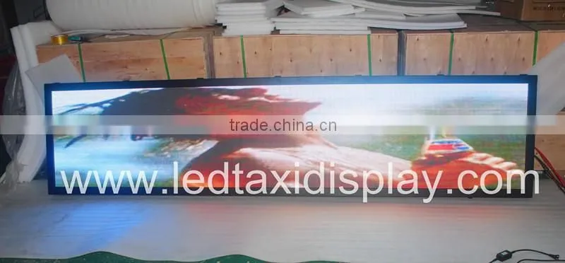 P4, P5, P6, P7.62 3G outdoor full color bus led advertising display, High resolution 32 inch and 40 inch LED tv