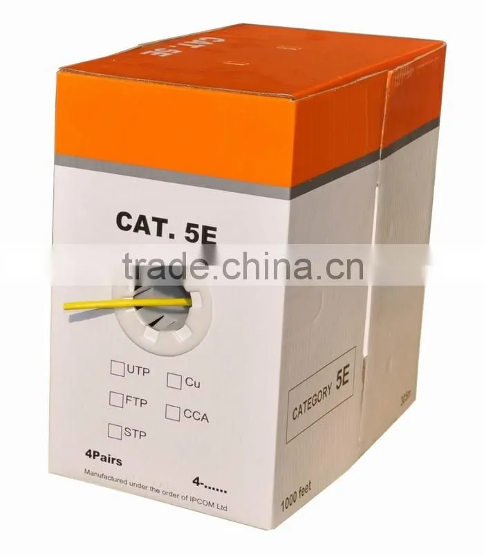 high quality PVC Jacket FTP Cat5e/cat6 Lan cable/network cable