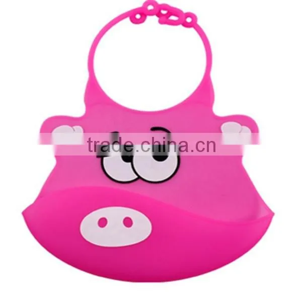 wholesale promotional large silicone baby bibs