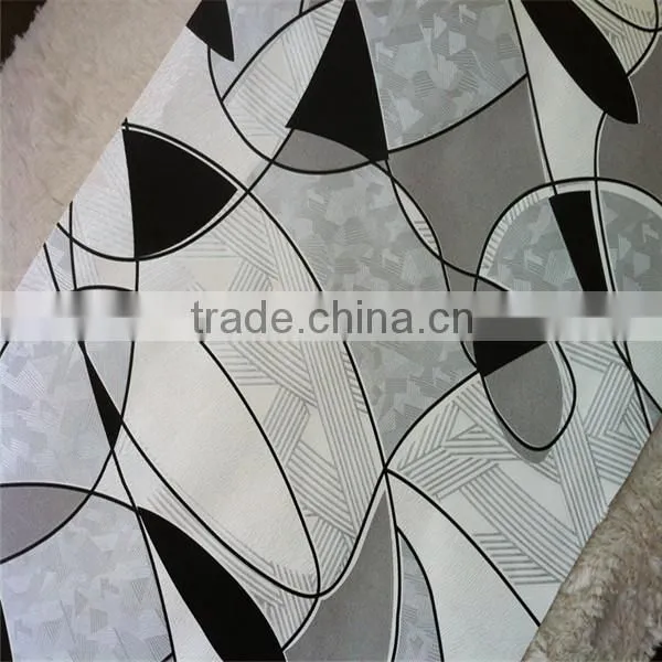 modern style wall paper black and white color