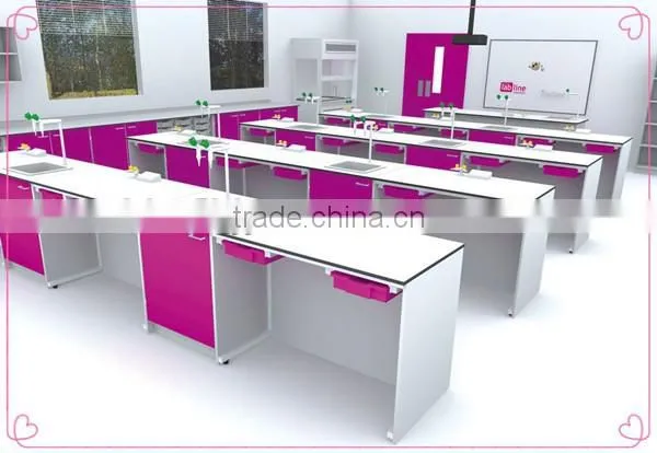 With reagent rack shelf lab bench
