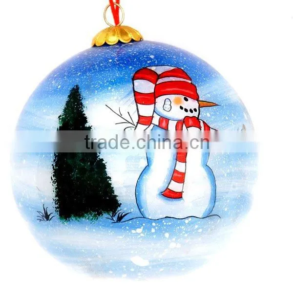 inside painted glass ornament ball