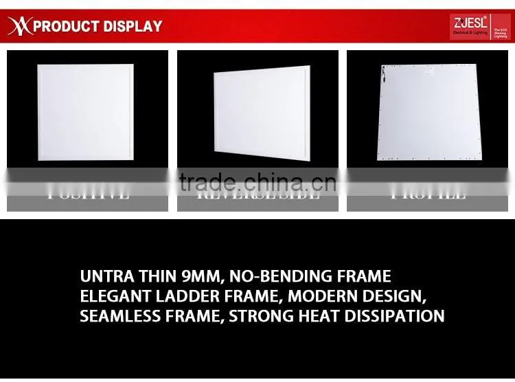 600mm*600mm*9mm 36watts Led Ceiling Panel Lamp
