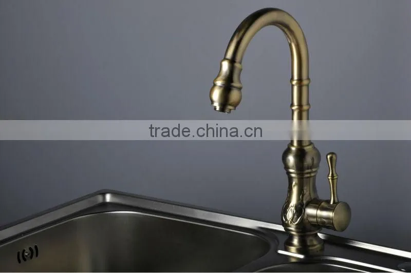Modern Golden Kitchen FaucetQH1705