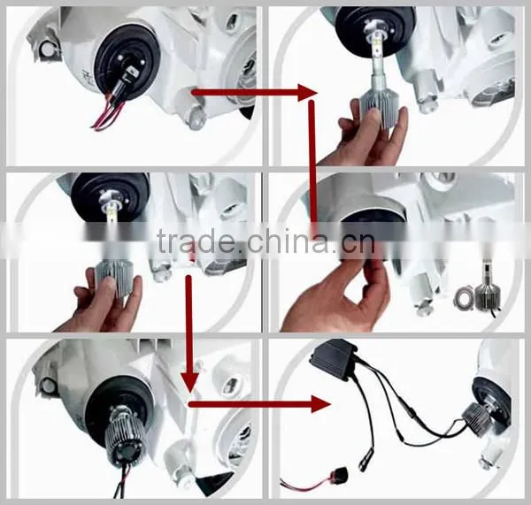 Cost price latest 35w H1 H3 H4 H7 H8 H9 H10 H11 H13 H16 9005 9006 9007 9008 9012 880 881 D1 D2 D3 D4 car led headlight kit