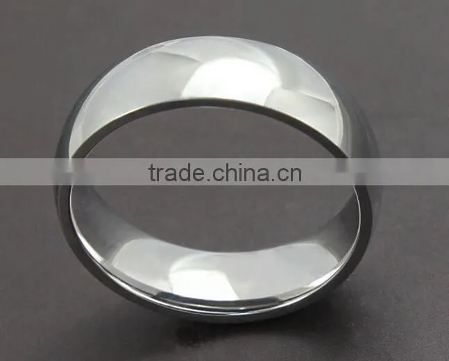 Cheap High Quality Stainless Steel Mirror Polished Mens Ring Stainless Steel Comfort Fit Wedding Bands Ring