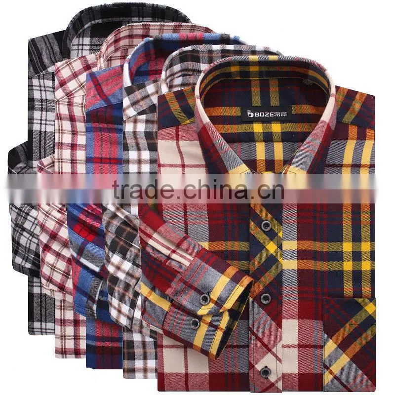 youth Flannel Plaid long sleeve men Shirt,long sleeve custom quaity plaids flannel shirt
