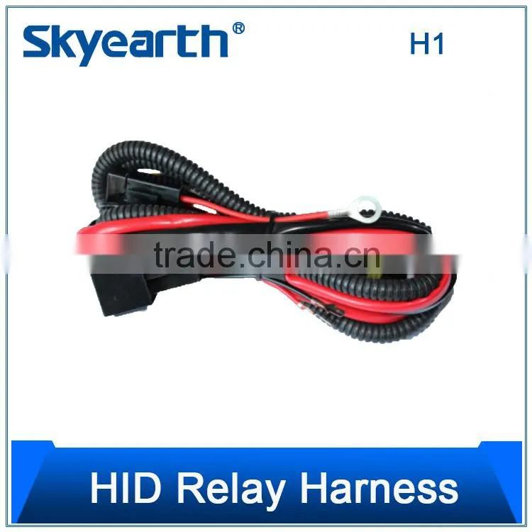 H1 Relay Cable For HID Xenon Bulb, HID relay harness for H1