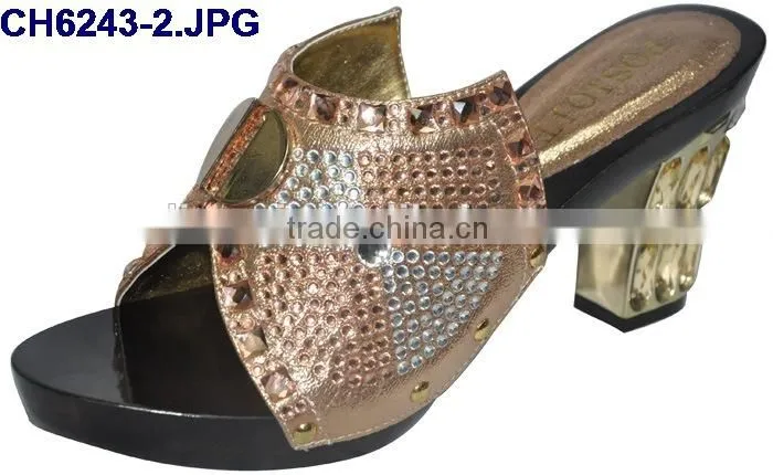 CH6243-6 Fashion women high heel /wholesale sandals for party leisure