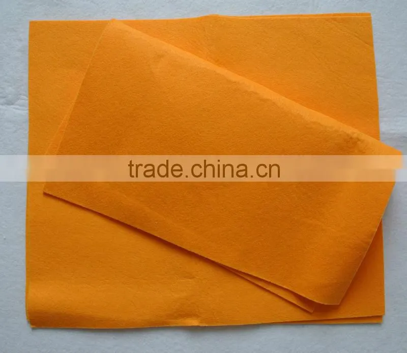 Orange super absorbent car shammy cloth (Germany style)