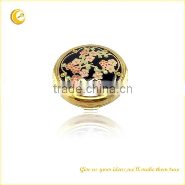 magnification mirror decorative handbag compact mirror