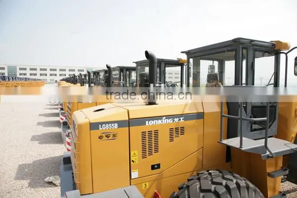 Lonking 6t wheel loader CDM860, reinforced loader