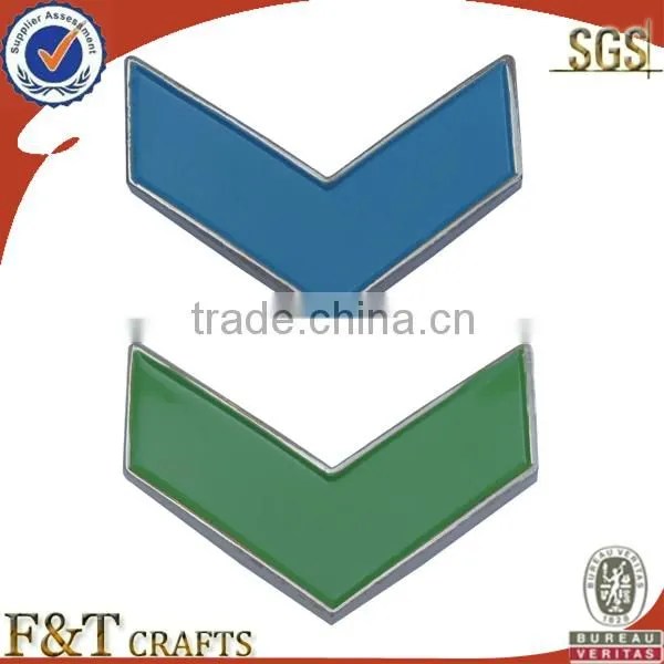 promotional advertising gift metal flashing badge