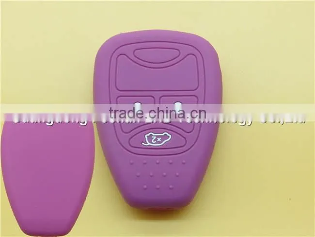 Silicone Car Key Cover For Colorful Key Fob silicone holder Replacement Case