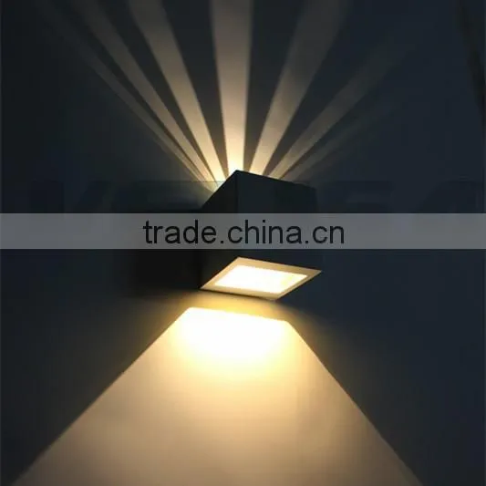 Alibaba express Square LED Indoor Wall Light or Mirror Front Lamp (VL3001B/C/D/E)