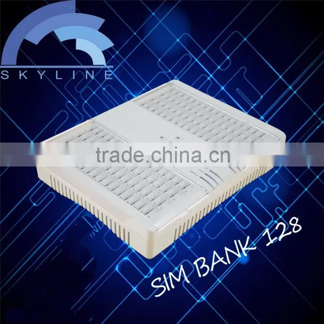 128 sim bank with 32 port sim server