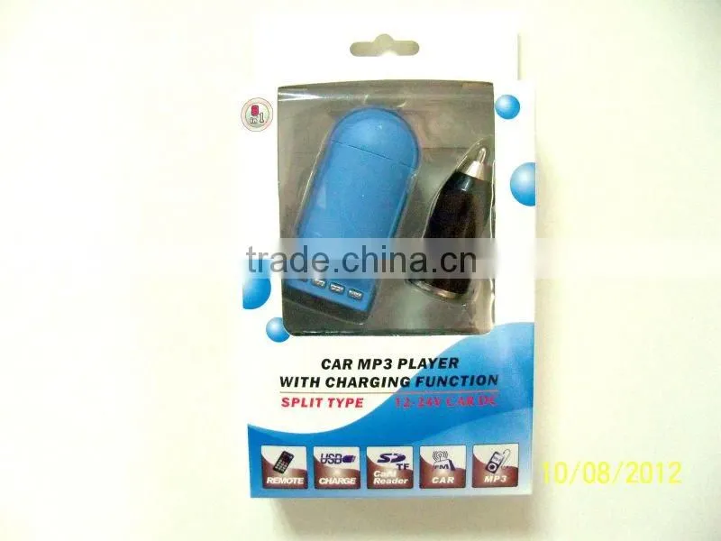 CHARGER FUNCTION car mp3 player with FM Transmitter