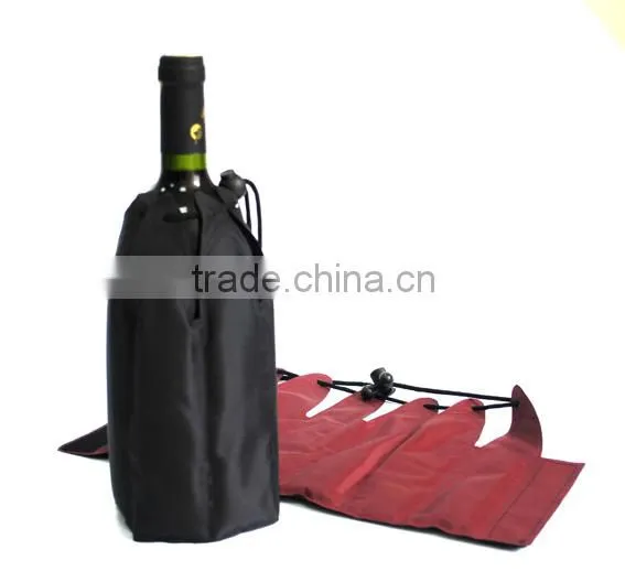 Hot selling Gel ice pack bottle cooler sleeve