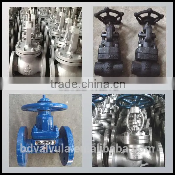 ANSI steam globe valve WCB A216 globe valve handwheel